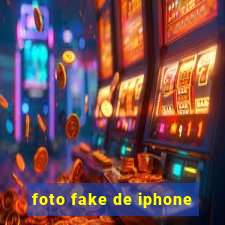 foto fake de iphone